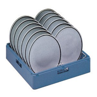 Кассета синяя на 12 тарелок диаметром 300 мм