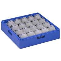 Кассета синяя для 24 чайных чашек