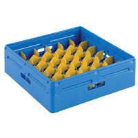 Кассета синяя для 36 стаканов диаметром 70 мм и высотой 120 мм