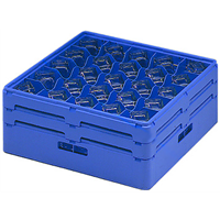 Кассета синяя для 25 стаканов диаметром 80 мм и высотой 170 мм