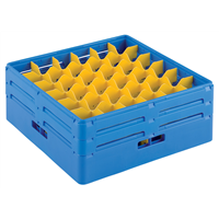Кассета синяя для 36 стаканов диаметром 70 мм и высотой 170 мм