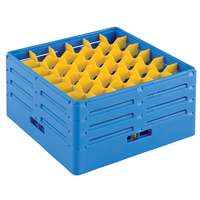 Кассета синяя для 36 стаканов диаметром 70 мм и высотой 220 мм