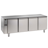 Стол холодильный Electrolux, 4 двери, 560 л, выносной холодильный агрегат, без рабочей поверхности